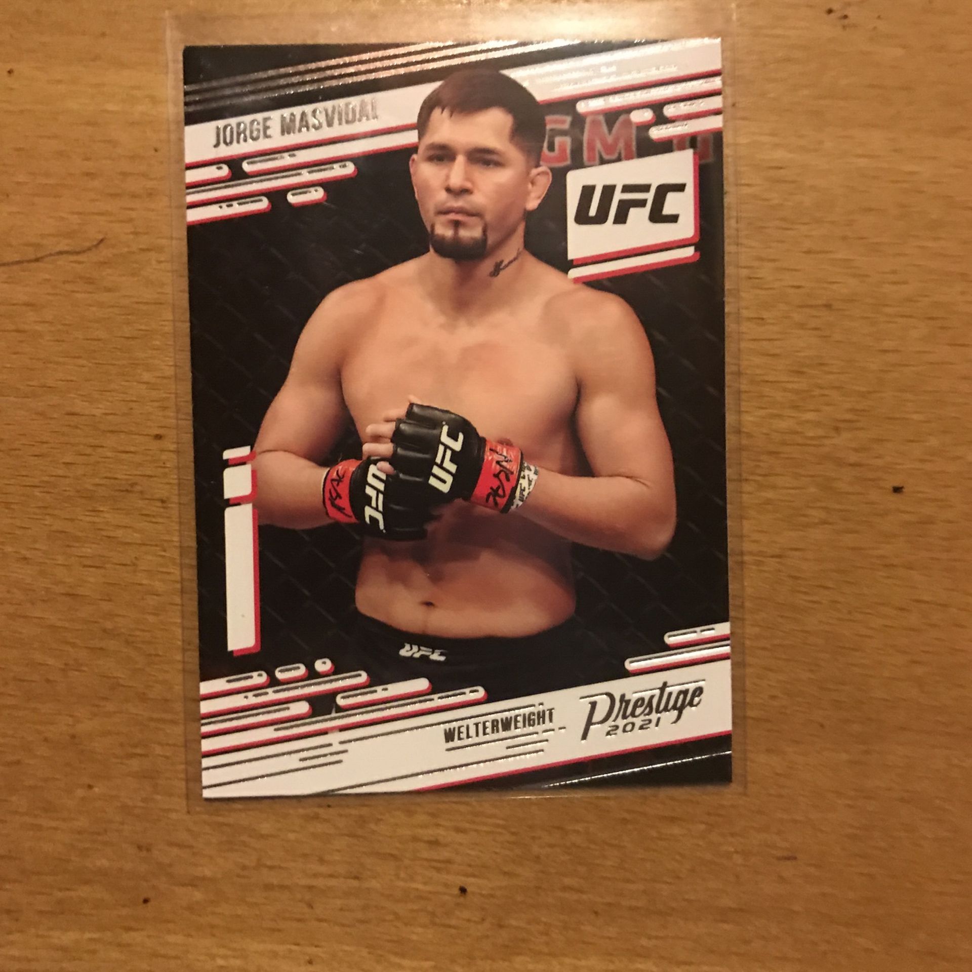 2021 PRESTIGE JORGE MASVIDAL CARD 