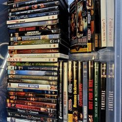 DVDs!!! 70's to the 2000's. Classics, Sci-Fi, Drama, Comedy, Cartoons, Disney