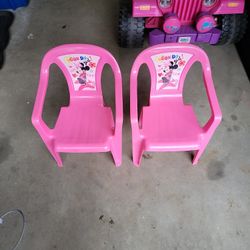 Two Small Kids Chairs