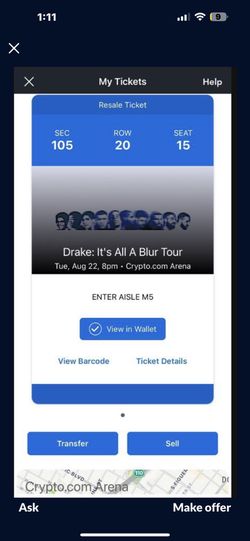 Drake Tickets