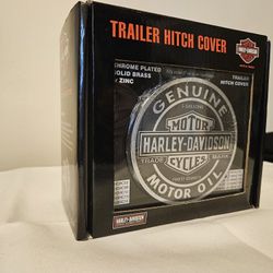 Rare Harley Davidson Tow Hitch Cover! New