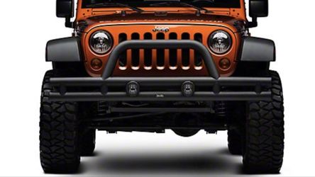 Rugged Ridge Tube FRONT and REAR Bumper - Textured Black