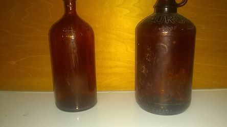 Vintage Clorox bottles