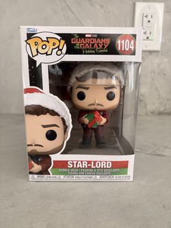 guardians of the galaxy holiday special christmas star-lord funko pop #1104