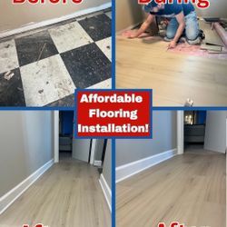 🔥Fast & Affordable Flooring Installation‼️