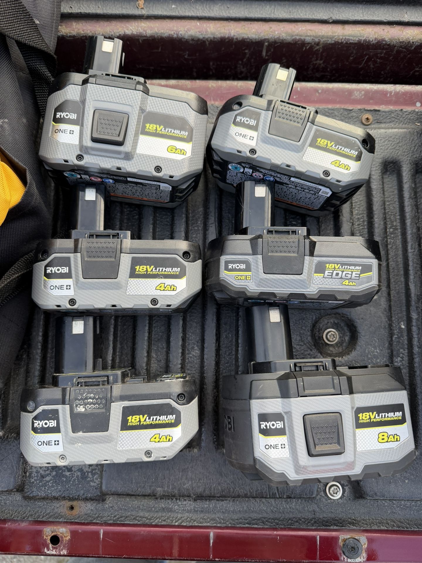 Ryobi Battery Lot 