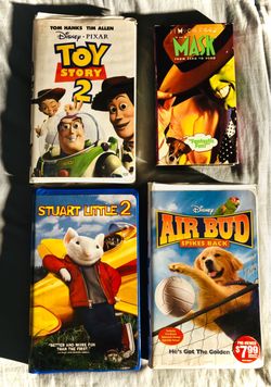 Four VHS movies