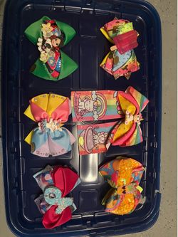 Girl bows