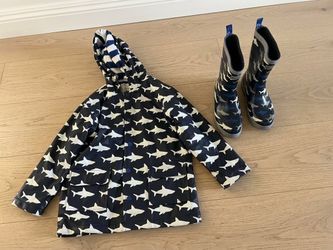 Hatley Kids Rain Coat & Boots