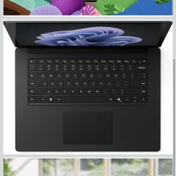 Microsoft Surface Laptop 6 15" Touchscreen Notebook - Intel Core Ultra 7-64 GB - 1 TB SSD - English - Black 