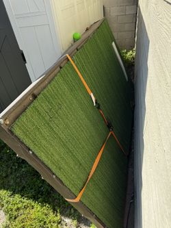 Baseball Pitching Mound with Green Turf
