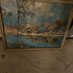House And Water Photo