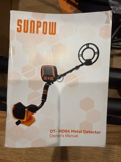 Metal detector sunpow