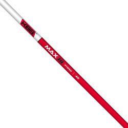 KBS Max HL Hybrid Shaft Red Gloss