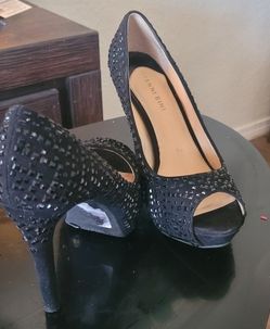 Gianni Bini Heels Black Pump Shoes
