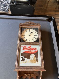 Dr Pepper Wall Clock