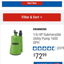 Submersible Pump 