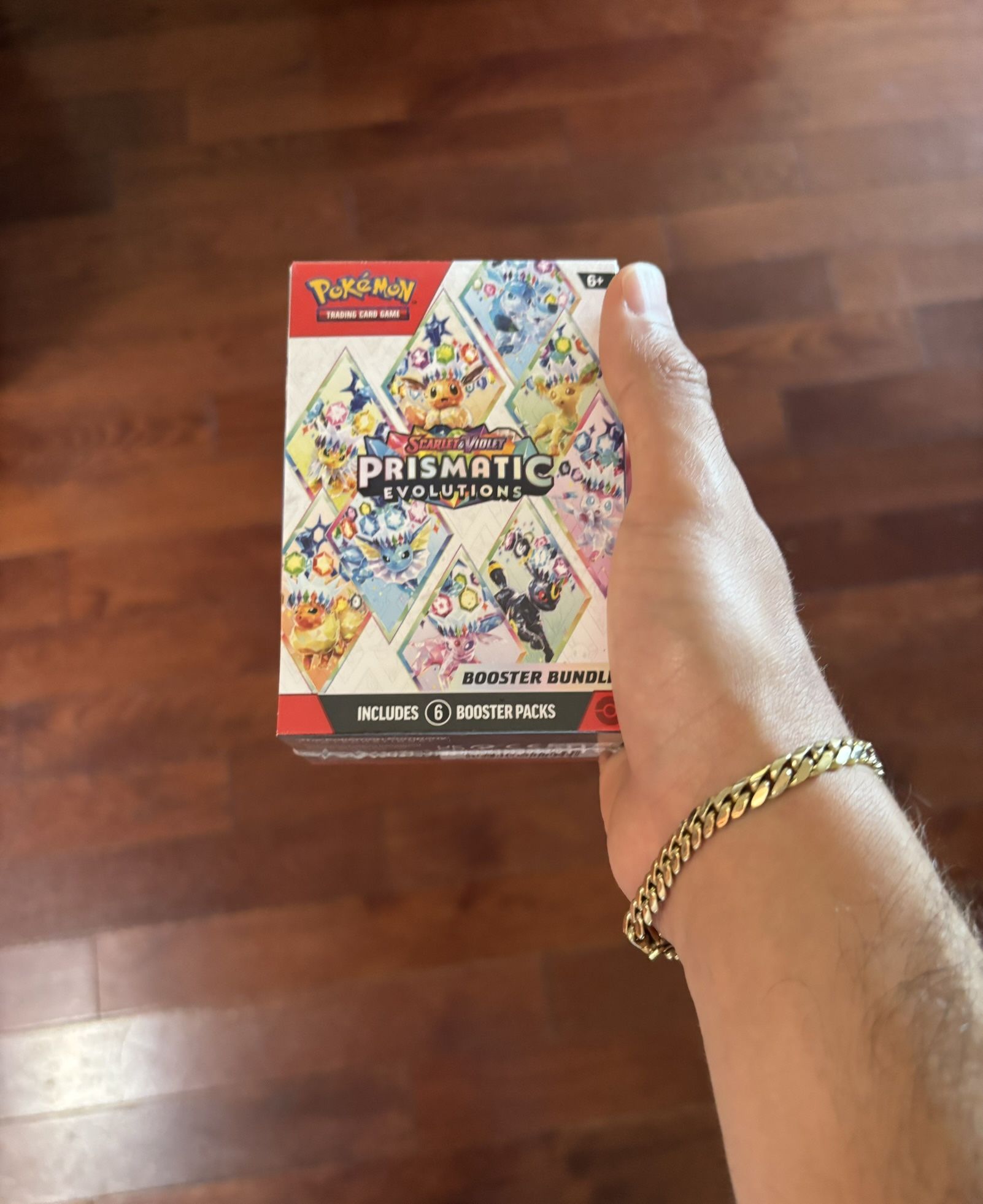 Prismatic evolutions booster bundle pack