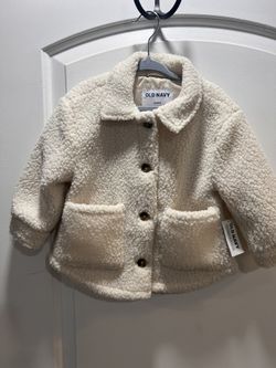 Toddler Sherpa Coat 18-24 Months NWT