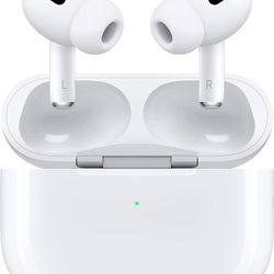 Apple AirPods Pro 2nd Generation Wireless Earbuds With MagSafe Charging Case --- White