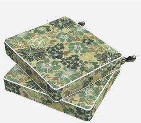 NEW 2 Pack Outdoor Chair Cushion