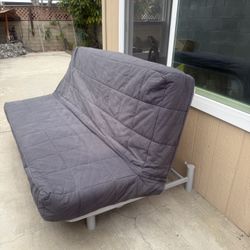IKEA futon Couch And Mattress W/cover