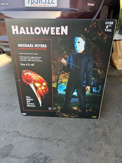 Michael myers animatronic 6ft tall