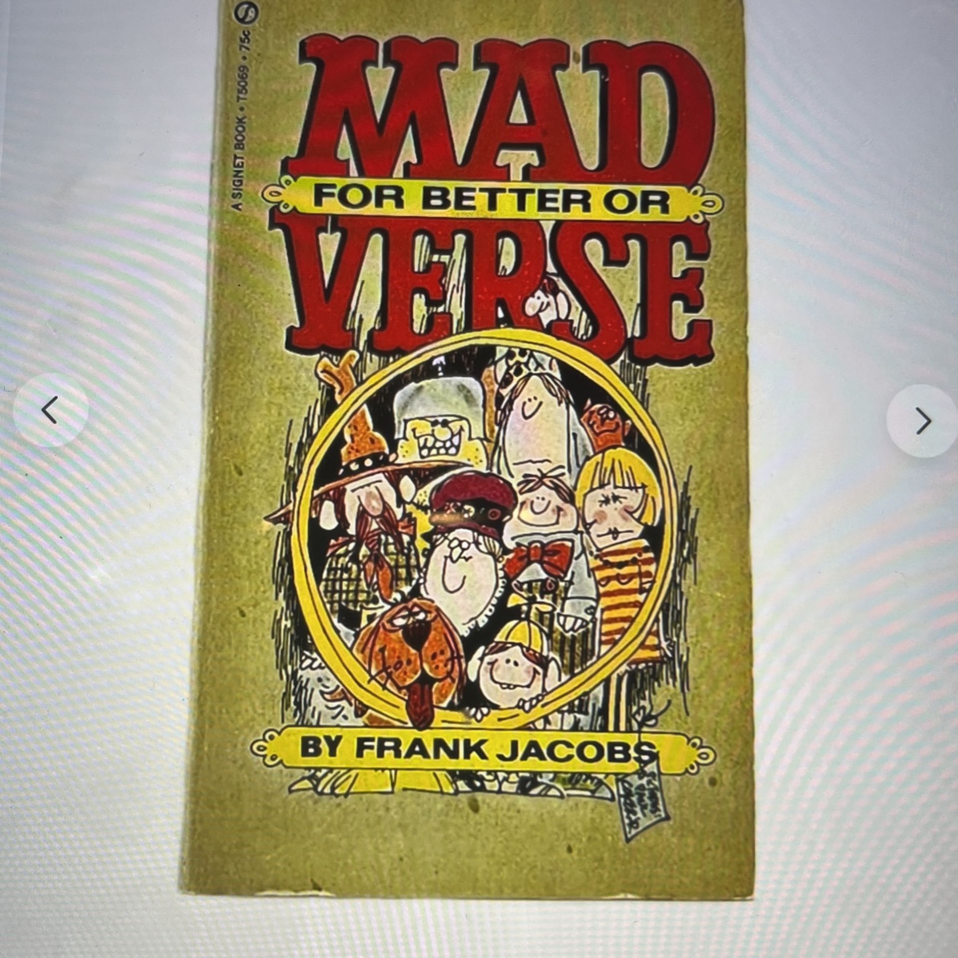 Mad For Better Or Verse Book