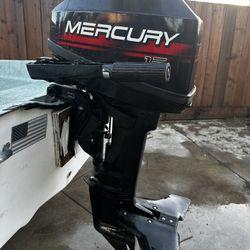 15 HP Mercury Outboard Engine