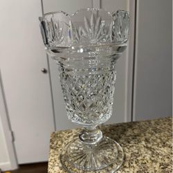 Waterford Crystal Glass Vase 10’ perfect condition