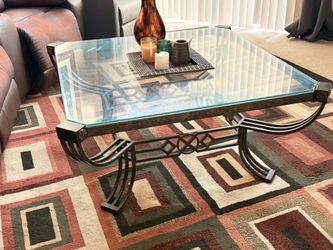 Couch and coffee table