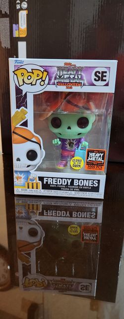 FREDDY BONES GITD HEAVY METAL FUNKO POP 