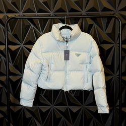 Prada Cropped Puffer Women