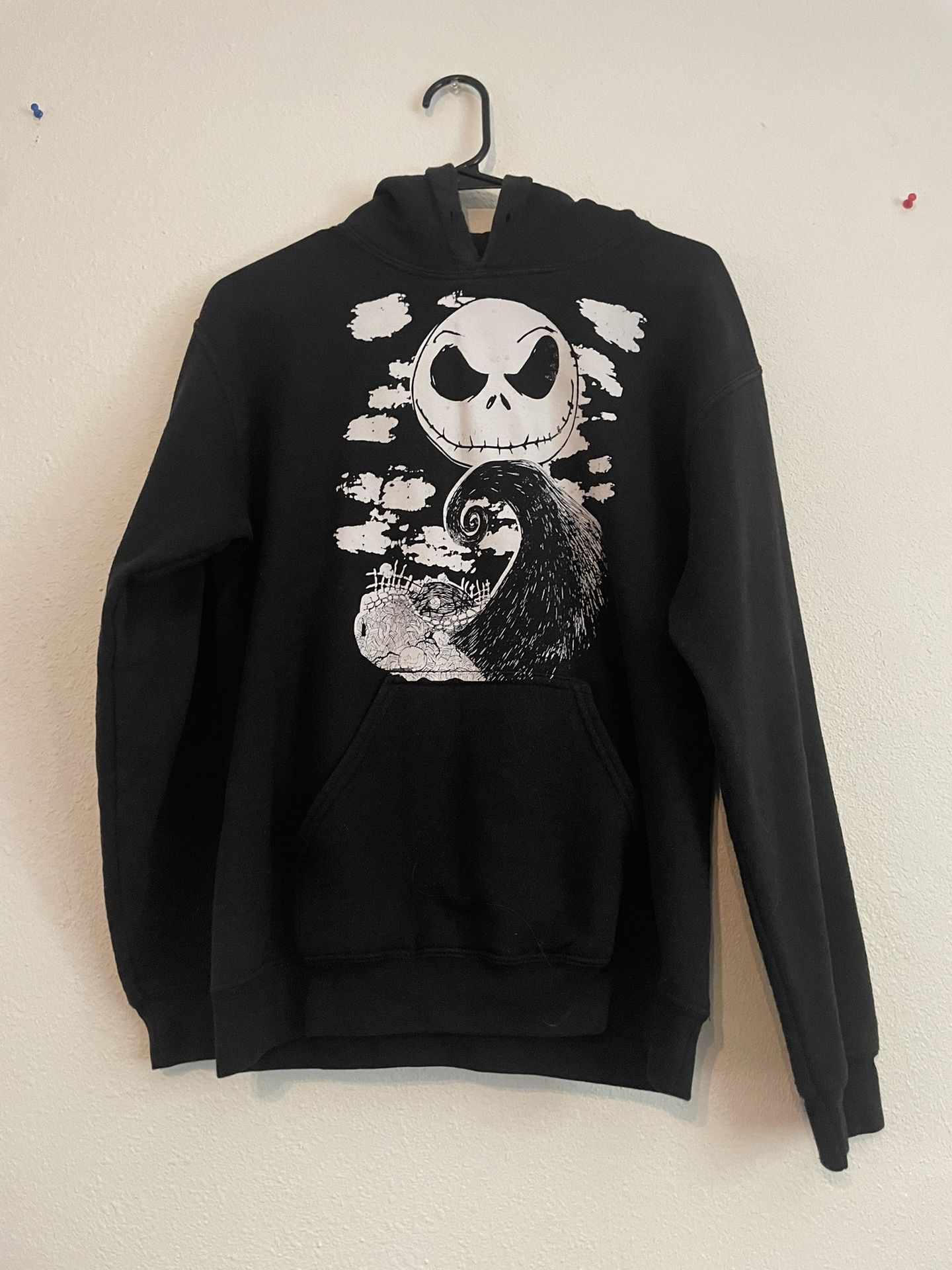 Nightmare Before Christmas Black Hoodie