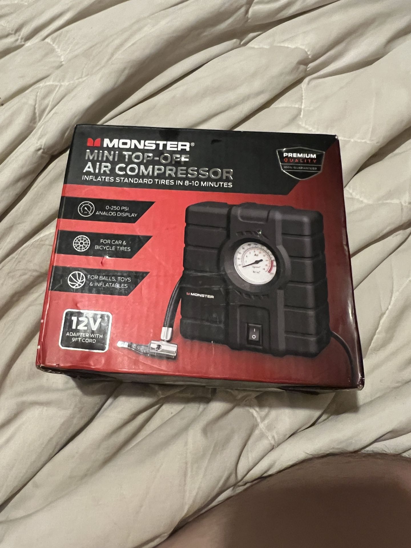 Monster mini top off air compressor
