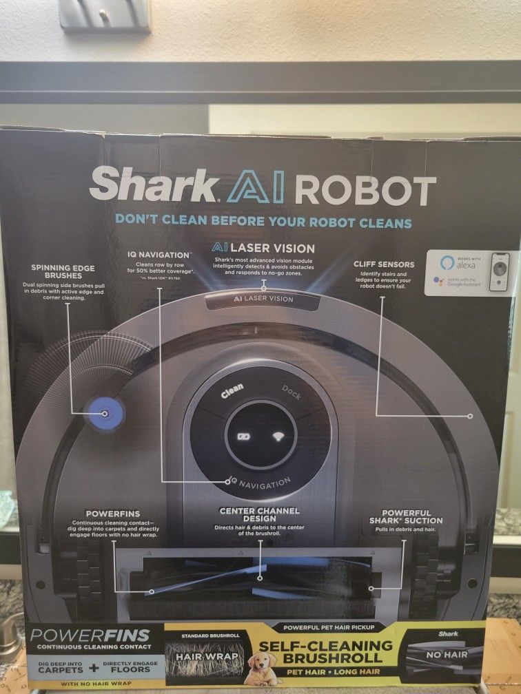 Shark AI Robot Vacuum NEW