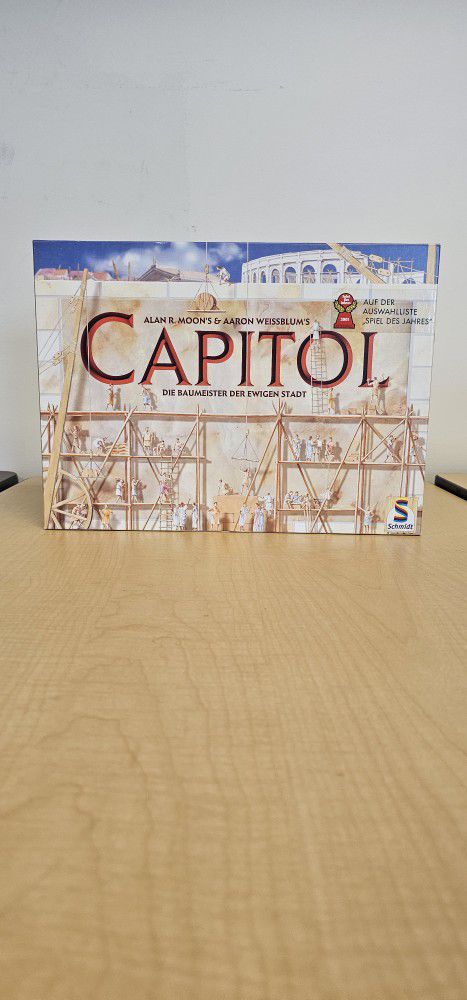 Capitol Board Game Alan R Moon