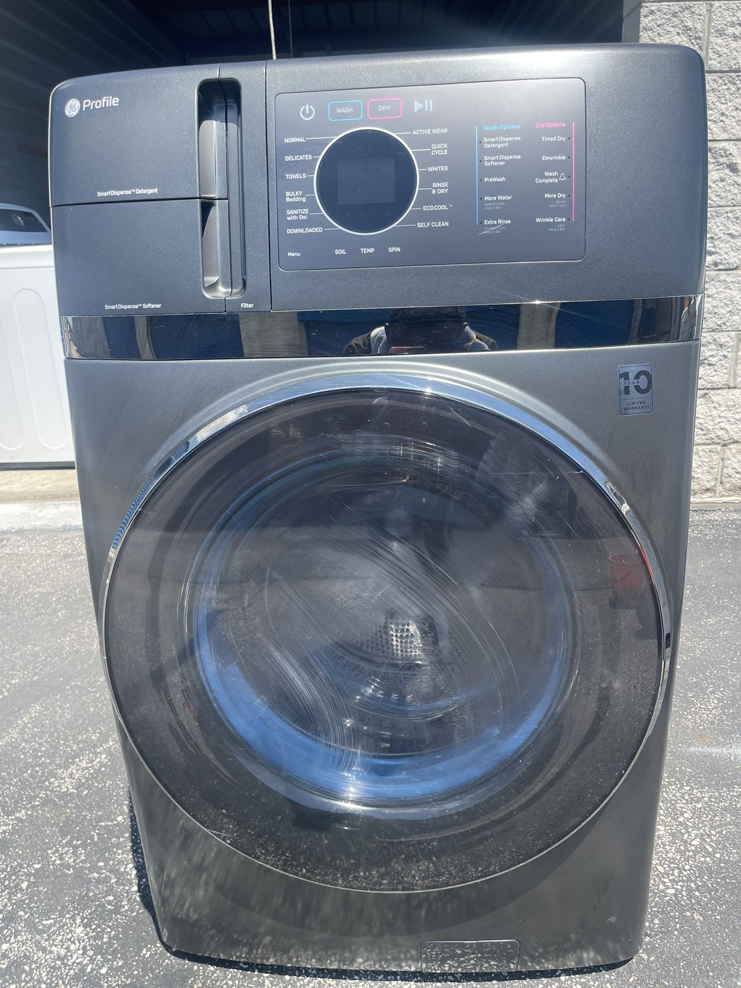 GE Profile Washer And Dryer Combine
