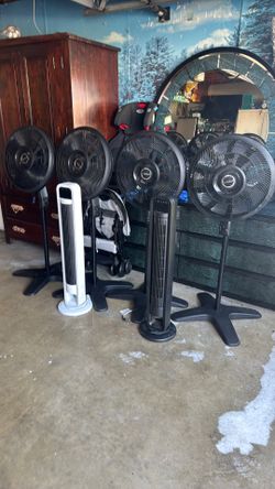 Lasko 20 in fans  new  $20 each