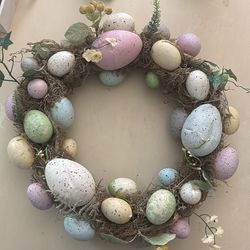 Easter Egg Wreath