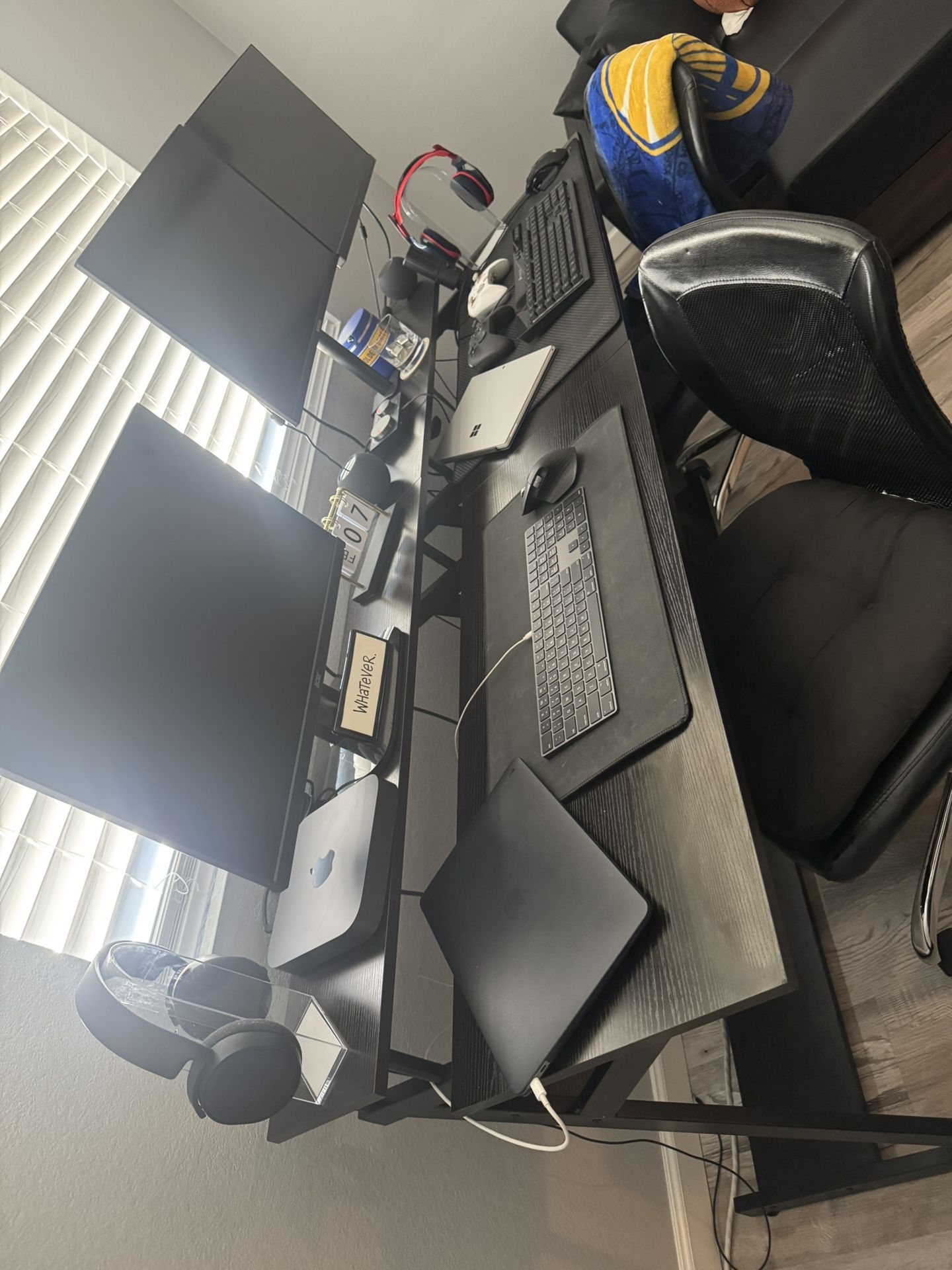 Office Desk & 2 Chairs