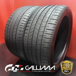 Set of 2 Tires LikeNEW Pirelli P-Zero (PZ4) RFT RunFlat (★) XL 315/35R22 #95563