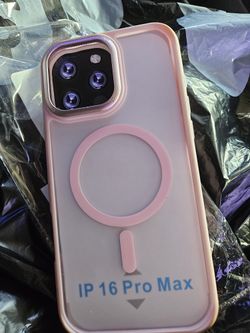 I PHONE max PHONE CASE pink