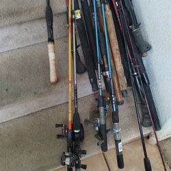 Fishing Poles And Rails