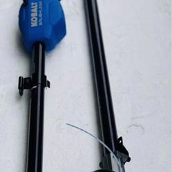 Kobalt 24-volt 14-in Straight Shaft Battery String Trimmer (Battery and Charger Not Included) see ph