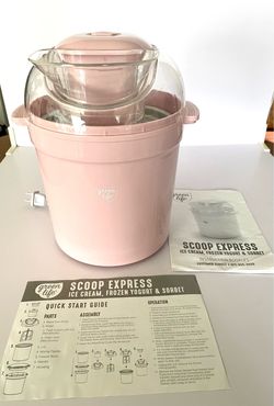 Pink ice cream maker green life