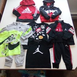 Boys Nike Jordan And Adidas 2t Winter Clothes Bundle 