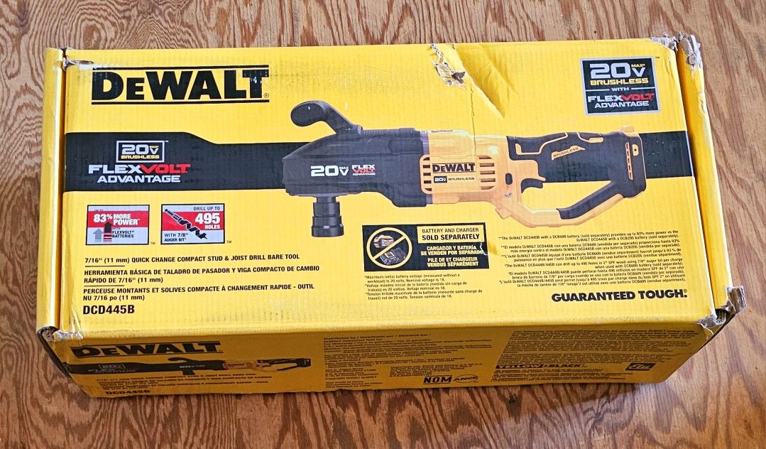 dewalt 20v quick stude and joist drill