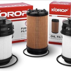 6.7 Cummins Fuel Filter Water Separator and Oil Filter Kit, Replaces# 0AA/0AA, Fits for 2025 2026 Dodge Ram 2 4 6.7L Cum