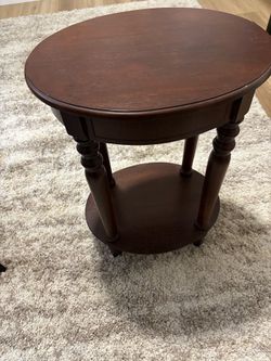 Wooden occasional table